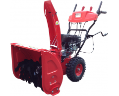 Снегоуборочная машина бензиновая Eurosystems ES 721 ME, самоходный Тип передвижения, 6 Количество скоростей, 61 см, есть Фара освещения, нет Подогрев ручек, Loncin Модель двигателя