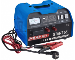 Пуско-зарядное устройство Aurora Start 55, 230 Напряжение сети, 12-24 Напряжение пуска, 12-24 Напряжение зарядки, 180 max, 40 max