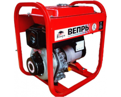 Дизельный генератор Вепрь АДП 2.2-230 ВЯ-Б, 230 В, 2.0 кВт