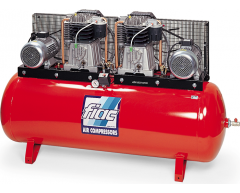 Компрессор масляный Fiac ABT 500/998, 500 л, 2200 л/мин, 7.5+7.5 кВт, 400 В