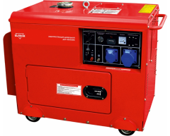 Дизельный генератор Elitech ДЭС 8000 ЕМК, 230 В, 5.5 кВт