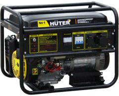 Бензиновый генератор Huter DY 9500 LX-3, 400/230 В, 7.5 кВт