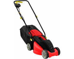 Газонокосилка электрическая Elitech ЕК 1000 К, несамоходная Тип передвижения, 32 см, есть Мульчирование, 25 л, электрический Тип двигателя