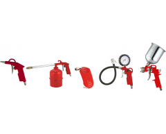 Набор пневмоинструмента Elitech 0704.011900, 5 Кол-во предметов