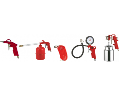 Набор пневмоинструмента Elitech 0704.012100, 5 Кол-во предметов