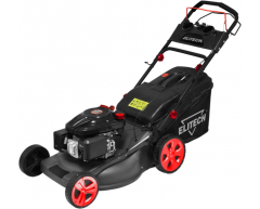 Газонокосилка бензиновая Elitech К 6500 B&S, самоходная Тип передвижения, 53 см, есть Боковой выброс, есть Мульчирование, 60 л, B&S Модель двигателя