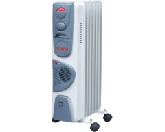 Масляный радиатор с тепловентилятором Ресанта ОМ 7 НВ, 1900 Мощность, 7 Количество секций, 8.3 Вес нетто