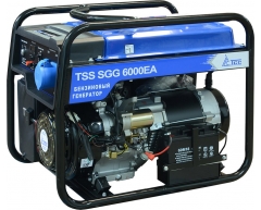 Бензиновый генератор TSS SGG 6000 EA, 230 В, 6.0 кВт