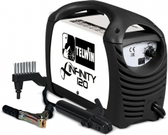 Сварочный инвертор Telwin Infinity 120 ACD Cardboard Carry, 230 В, 2.9 кг, 10-80 А