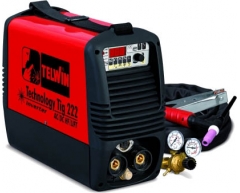 Аргонодуговой сварочный инвертор Telwin Technology TIG 222 AC/DC HF/LIFT VRD, 230 В, 17.8 кг, 5-200 А