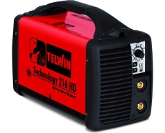 Сварочный инвертор Telwin Technology 216 HD, 230 В, 8.4 кг, 5-180 А