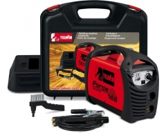 Сварочный инвертор Telwin Force 165 ACX Plastic Carry Case, 230 В, 5.5 кг, 10-150 А