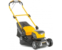 Газонокосилка аккумуляторная Stiga Combi 43 SQ DAE, 41 Ширина скашивания, 22-65 Высота скашивания, Li-Ion Тип аккумулятора, 48 Напряжение аккумулятора, 4.0 Емкость аккумулятора