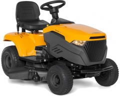 Садовый трактор Stiga Tornado 2098, механическая Тип трансмиссии, 98 Ширина скашивания, есть Боковой выброс, есть Мульчирование, опция Объем травосборника, Stiga Модель двигателя