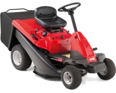 Садовый райдер MTD Minirider 76 RDE, механическая Тип трансмиссии, 76 Ширина скашивания, нет Боковой выброс, опция Мульчирование, 150 Объем травосборника, MTD Производитель двигателя