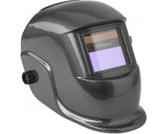 Маска сварщика Сварог SV III карбон, 92x42 Размер экрана, 2 Количество сенсоров, 9-13 Степень затемнения, 0.48 Вес нетто