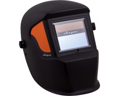 Маска сварщика Сварог AS 2 F черная, 96x42 Размер экрана, 2 Количество сенсоров, 9-13 Степень затемнения, 0.48 Вес нетто