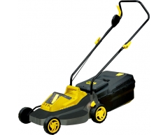 Газонокосилка аккумуляторная Huter CLM 36 Li, несамоходная Тип передвижения, 37 см, 40 л, Huter Производитель двигателя, Электрический Тип двигателя, 37 Ширина скашивания, 25-55 Высота скашивания, Li-Ion Тип аккумулятора, 36 Напряжение аккумулятора, 4.0 Емкость аккумулятора