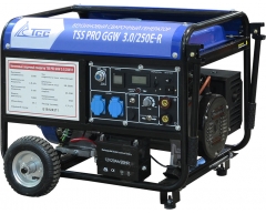 Сварочный бензиновый генератор TSS PRO GGW 3.0/250 E-R, 230 В, 2.8 кВт