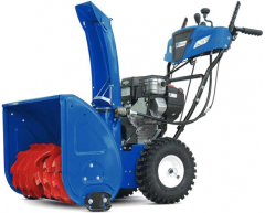 Снегоуборочная машина бензиновая MasterYard MV 11528 BE, самоходный Тип передвижения, 6 Количество скоростей, 71 см, есть Фара освещения, есть Подогрев ручек, B&S Модель двигателя