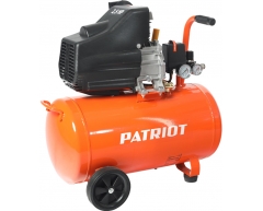 Компрессор масляный Patriot EURO 50-260, 50 л, 260 л/мин, 1.8 кВт, 230 В