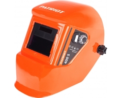 Маска сварщика Patriot 400S, 92х42 Размер экрана, 2 Количество сенсоров, 9-13 Степень затемнения, 0.52 Вес нетто