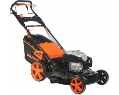 Газонокосилка бензиновая Patriot PT 52BS, самоходная Тип передвижения, 51 см, есть Боковой выброс, есть Мульчирование, 65 л, Briggs Модель двигателя