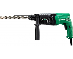 Перфоратор HiKOKI DH 24 PH2, трехрежимный Количество режимов, 2.7 Дж, 2.8 кг, 730 Вт
