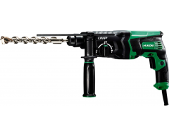 Перфоратор HiKOKI DH 28 PCY2, трехрежимный Количество режимов, 3.0 Дж, 2.9 кг, 850 Вт