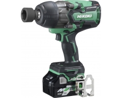 Гайковерт аккумуляторный ударный HiKOKI WR 36 DB, 1050 max, квадрат Тип патрона, Li-Ion Тип аккумулятора, 36 Напряжение аккумулятора, 2.5 Емкость аккумулятора