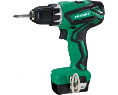 Дрель-шуруповерт аккумуляторная HiKOKI DS 10 DAL, 34 max, 29 max, 10 max, Li-Ion Тип аккумулятора, 10.8 Напряжение аккумулятора, 1.5 Емкость аккумулятора