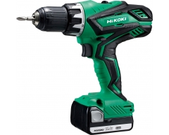 Дрель-шуруповерт аккумуляторная HiKOKI DS 14 DJL 2.5, 47 max, 30 max, 13 max, Li-Ion Тип аккумулятора, 14.4 Напряжение аккумулятора, 2.5 Емкость аккумулятора