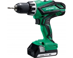 Дрель-шуруповерт аккумуляторная HiKOKI DS 18 DJL 2.5, 53 max, 38 max, 13 max, Li-Ion Тип аккумулятора, 18 Напряжение аккумулятора, 2.5 Емкость аккумулятора