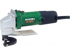 Ножницы по металлу листовые HiKOKI CE 16 SA, 4700 Число ходов, 1.6 Глубина реза в стали 400 Н/мм2, 400 Мощность