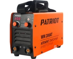 Аргонодуговой сварочный инвертор Patriot WM 200 AT MMA, 230 В, 5.2 кг, 20-200 А