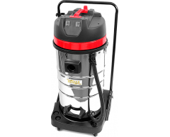 Пылесос строительный Messer WL 70-100 L2B, 6360 л/мин, 200 мбар, 100 л, 2000 Вт