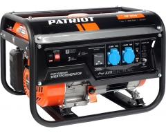 Бензиновый генератор Patriot GP 3510, 230 В, 2.5 кВт