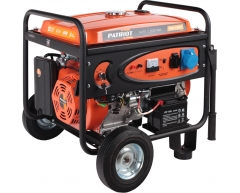 Бензиновый генератор Patriot SRGE 7200 E, 230 В, 6.0 кВт