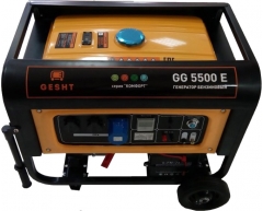 Бензиновый генератор Gesht GG 5500 E, 230 В, 5.0 кВт