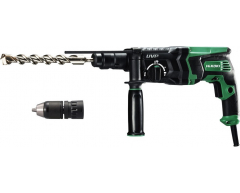 Перфоратор HiKOKI DH 28 PMY, трехрежимный Количество режимов, 3.4 Дж, 3.1 кг, 850 Вт