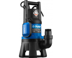 Насос дренажный ЗУБР НПГ-Т3-1300, грязная Назначение насоса, 420 л/мин, 1300 Вт