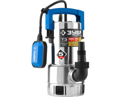 Насос дренажный ЗУБР НПГ-Т3-550-С, грязная Назначение насоса, 170 л/мин, 550 Вт