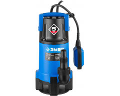 Насос дренажный ЗУБР НПГ-Т3-900, грязная Назначение насоса, 240 л/мин, 900 Вт