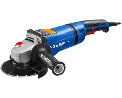 Угловая шлифмашина ЗУБР УШМ-П150-1400 В, 150 мм, 1400 Вт, 9000 об/мин
