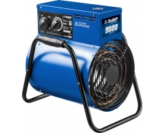 Тепловая пушка электрическая ЗУБР ЗТП-9, 9.0 кВт, 820 м3/ч