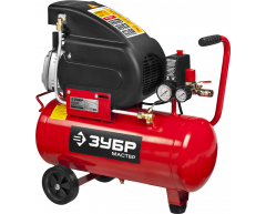 Компрессор масляный ЗУБР ЗКПМ-220-24-1.5-H5, 24 л, 220 л/мин, 1.5 кВт, 230 В