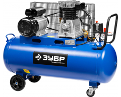 Компрессор масляный ЗУБР ЗКПМ-440-100-Р-2.2, 100 л, 440 л/мин, 2.2 кВт, 230 В