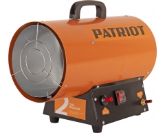Тепловая пушка газовая Patriot GS 16, 16 кВт, 350 м3/ч, пропан/бутан Вид топлива