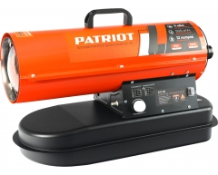 Тепловая пушка дизельная Patriot DTС 115, 12 кВт, 320 м3/ч, 12 л, дизельное/керосин Вид топлива