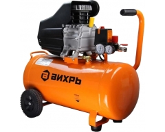 Компрессор масляный Вихрь КМП-240/50, 50 л, 14400 л/мин, 1.6 кВт